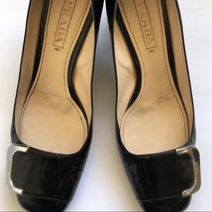 Women’s Black Prada Heels